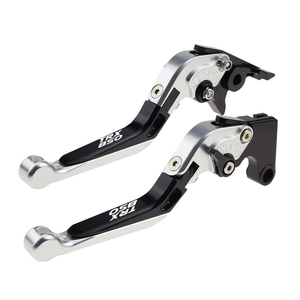 PLIQVBN Clutch Brake shafts Motorcycle Folding Extendable Brake Clutch Levers Adjustable Handler Set for TRX850 for TRX 850 1996-1999
