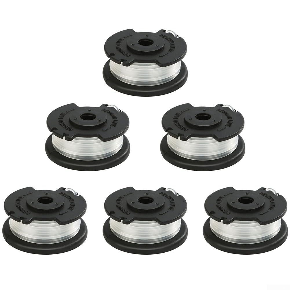 ARMYJY 6 Pack Grass Trimmer Spool Line Lawn Mower Replacement Parts for Hyper Tough HT-19-401-003-06 & HT-19-401-003-07