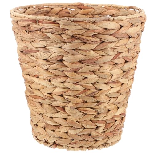 Panier en herbe de calebasse tressé contre le désordre du bureau - 2