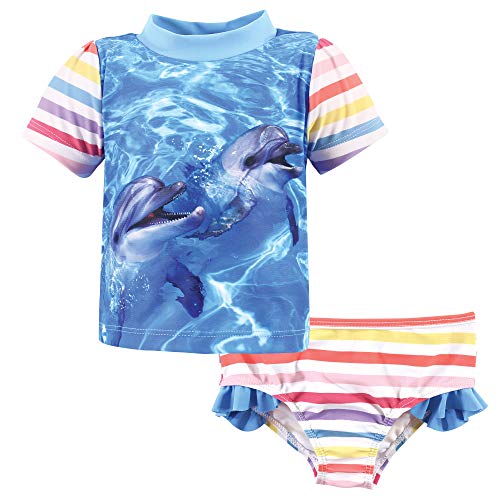 Hudson Baby 25368-2 Mädchen Rash-Guard-Set