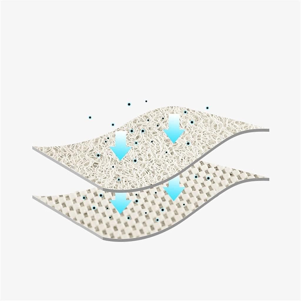 HBJWOV Bathroom Non-Slip mats, Toilet Floor, Carpets, Door, Household Showers, Anti-Fall Bath(60 * 90cm)
