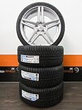 Lagernummer : AW981442 4 Winterräder 19 Zoll passend für C W205 CLS W218 E W211 W212 W213 RIAL M10 HANKOOK NEU