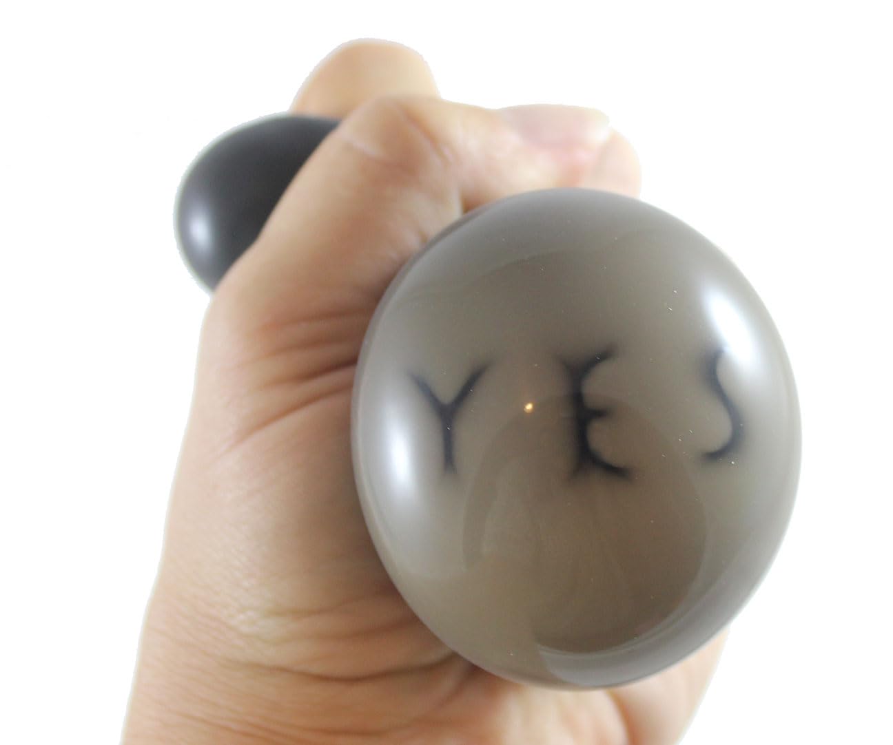 1 Magic Fortune Answering Black Ball Question Toy - Fortune Telling Toy - Classic Fun Predictor Toy - Answers Questions Stress Ball
