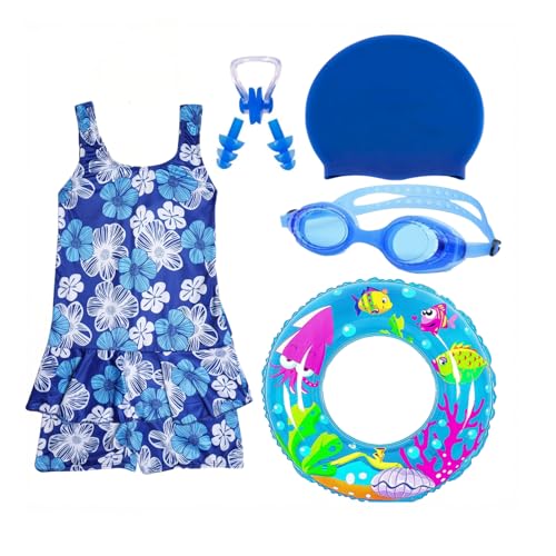 Golden Girl Swimming Set for Kids & Girls with Swimming Goggles, ...