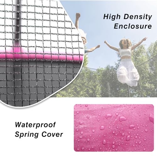 Image of AOTOB 12 FT /14 FT Rectangle Trampoline with Net