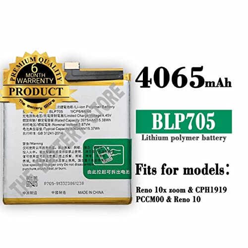 Image of Original BLP705 Battery for Oppo Reno 10x Zoom CPH1919, PCCM00 Battery with 6 Month Warranty***(Y00000128)