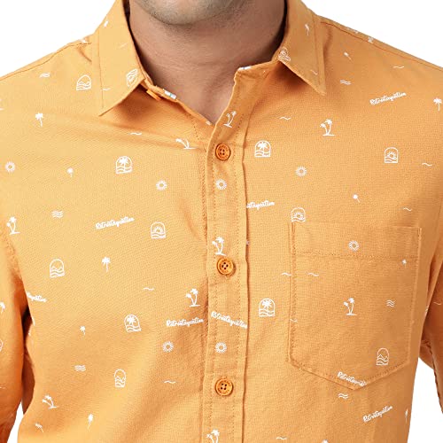 Image of Lee Men's Printed Slim Fit Shirts