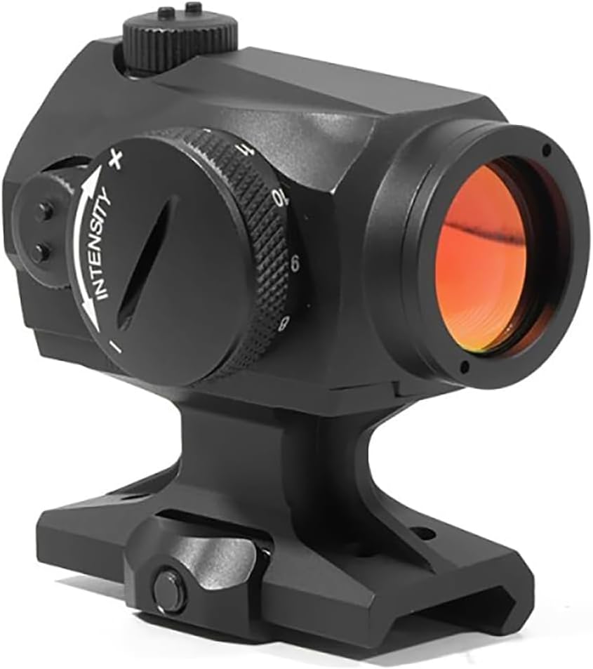 1.54" Height REP-Style Red Dot Heighten Riser Optic Mount，Low Profile Scope Base, Fits T1 T2 Series Compact Optics Reflex Sights，for 20mm Picatinny Rail，Black