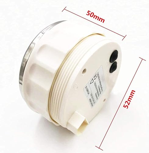 Miniatura 2 de 2.047 in IP68 Impermeable 0-190ohm Señal Marine Trim Gauge UP DN Barco Trim Balance Medidor Medidor Indicador de inclinación con retroiluminación de