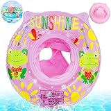 Baby Schwimmring,Baby Aufblasbarer schwimmreifen,Rosa Baby Schwimmhilfe,Baby Pool Schwimmring,Aufblasbarer schwimmreifen Kleinkind,Float Kinder Schwimmring,Kinder Schwimmreifen Spielzeug