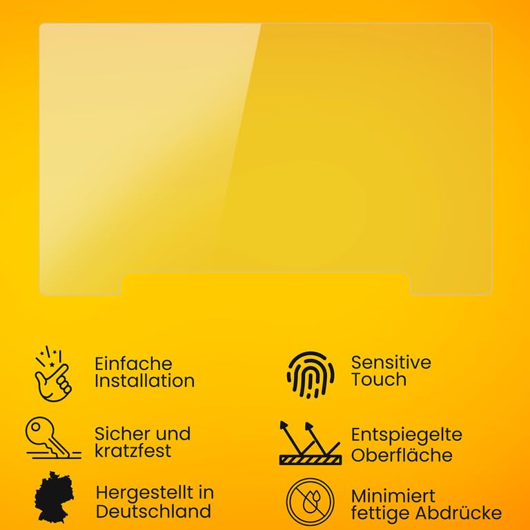 atFoliX Screen Protector compatible with Sony XAV-AX8500 Screen Protection Film, anti-reflective and shock-absorbing FX Protector Film (3X)