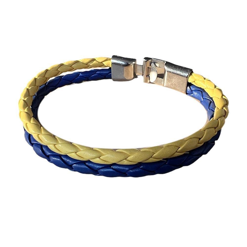 GenericUkrainian Braided Bracelets Handmade Waterproof Adjustable Braided Beach For Women Girls Men Bracelets