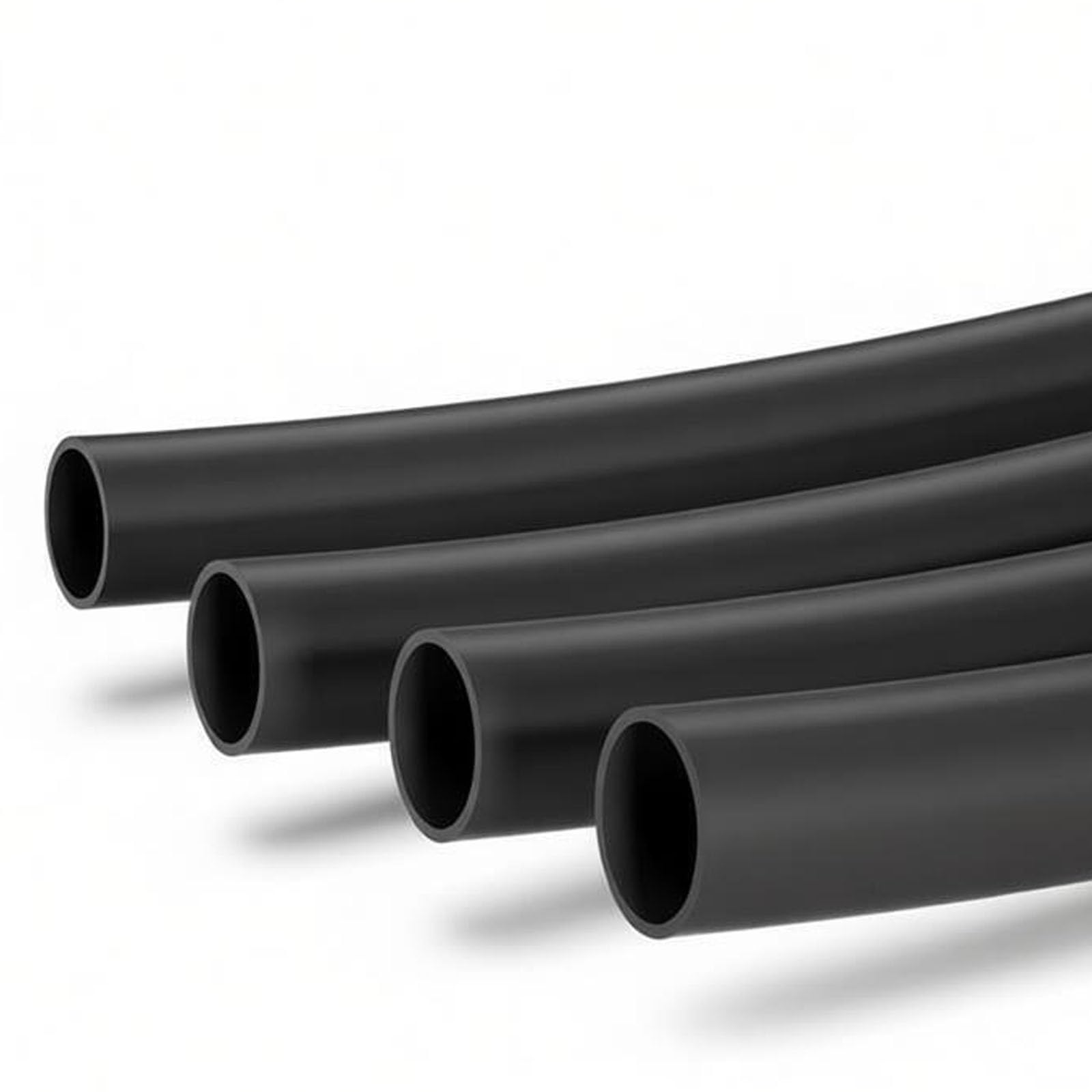 CXGBQSJ PTFE Tubing Teflon Pipe Low Friction Tube for Pneumatic Control Automotive Components and Precision Fabrication Projects,Black,ID5*OD8mm/3m