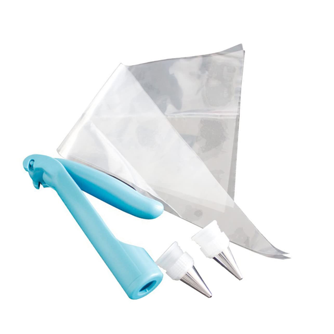 Cabilock 18 Piezas reposteria utensilios manga pastelera toppers para tartas Decoración de pasteles herramientas de fontaneria Decorar pluma decorativa suite Reutilizable