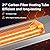 SUNGDOGIN 37" Outdoor Heaters For Patio,1500W Infrared Heater with Remote,12H Timer,IPX5 Waterproof,1s Instant Heating,Tip-Over & Overheat Protection,Electric Space Heaters for Home,Porch,Patio