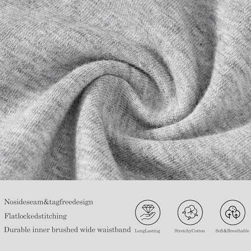 DF DUALFERV Mens Underwear, 8 Pack Mens Underwear Boxer Briefs, Soft Cotton Underwear Men, Breathable Spandex Underwear4