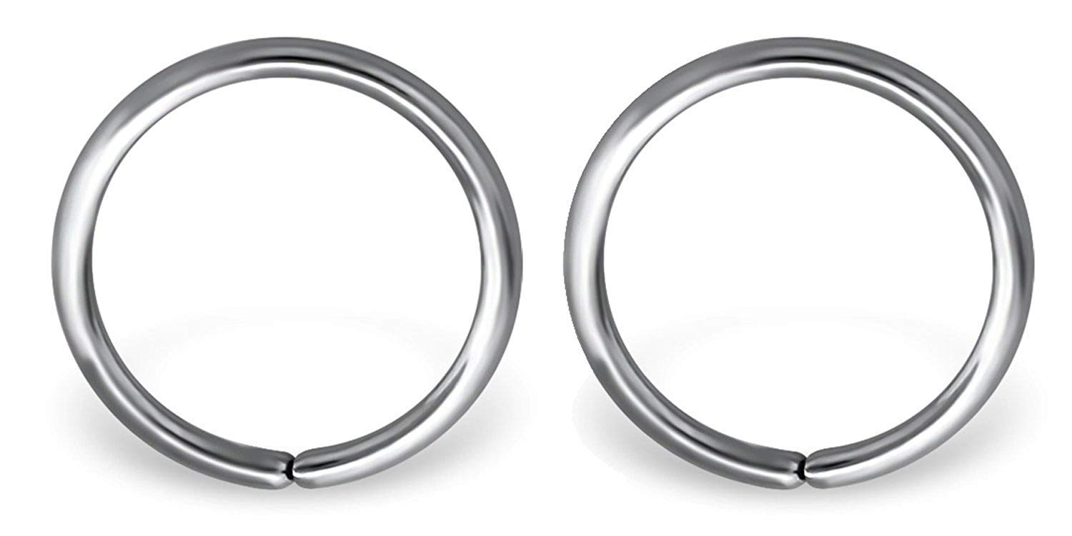 Via Mazzini 316L Stainless Steel No-Tarnish No-Rusting 10mm Clip-On Non-Pierced Nose Ring For Women And Girls (NR04922) 1 Pair (B07CY1S4WT) Amazon Price History, Amazon Price Tracker