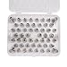 LIHAO 55 Piece Icing Piping Tips Cake Pastry Sugar Craft Decorating Tool Set