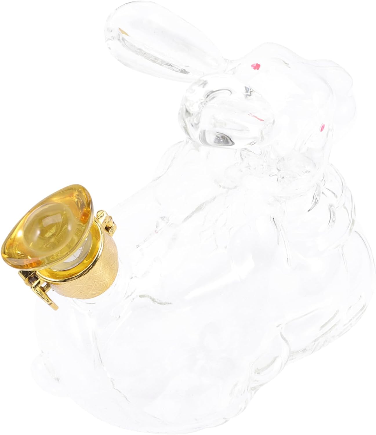 Luxshiny Rabbit Wine Bottle Rabbit Year Decanter Wine