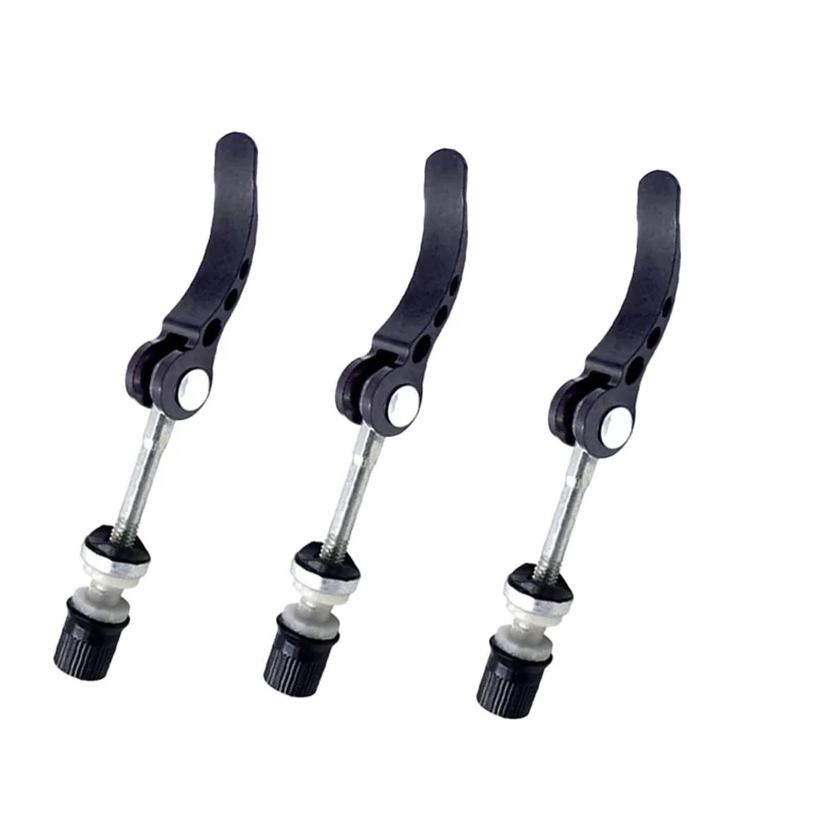 Vite a sgancio rapido per morsetto sedile 3/5 Pezzi Mountain Bike Tool MTB Bicicletta Tubo Sella Morsetto Vite Leva Di Sgancio Rapido Ciclismo Bici Da Strada Universale(5pcs black)