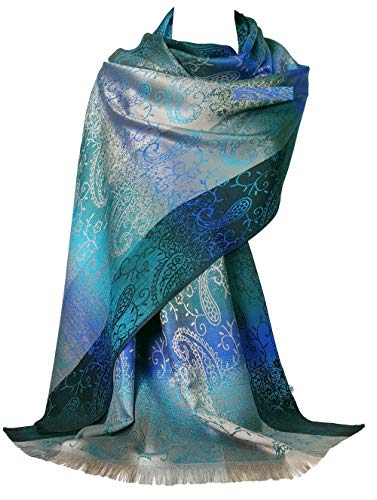 GFM® design de fleurs Echarpe style Pashmina (S1-9321-TL) Cover