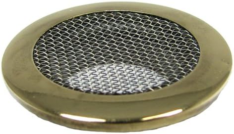 25pc. Antique Brass 1 (outside diameter) Screened Grommets with Washers