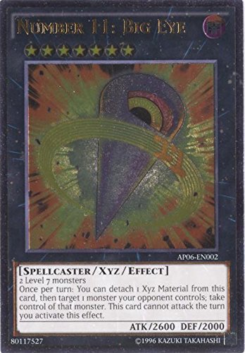 YU-GI-OH! - Number 11: Big Eye (AP06-EN002) - Astral Pack: Booster Six - Unlimited Edition - Ultimate Rare
