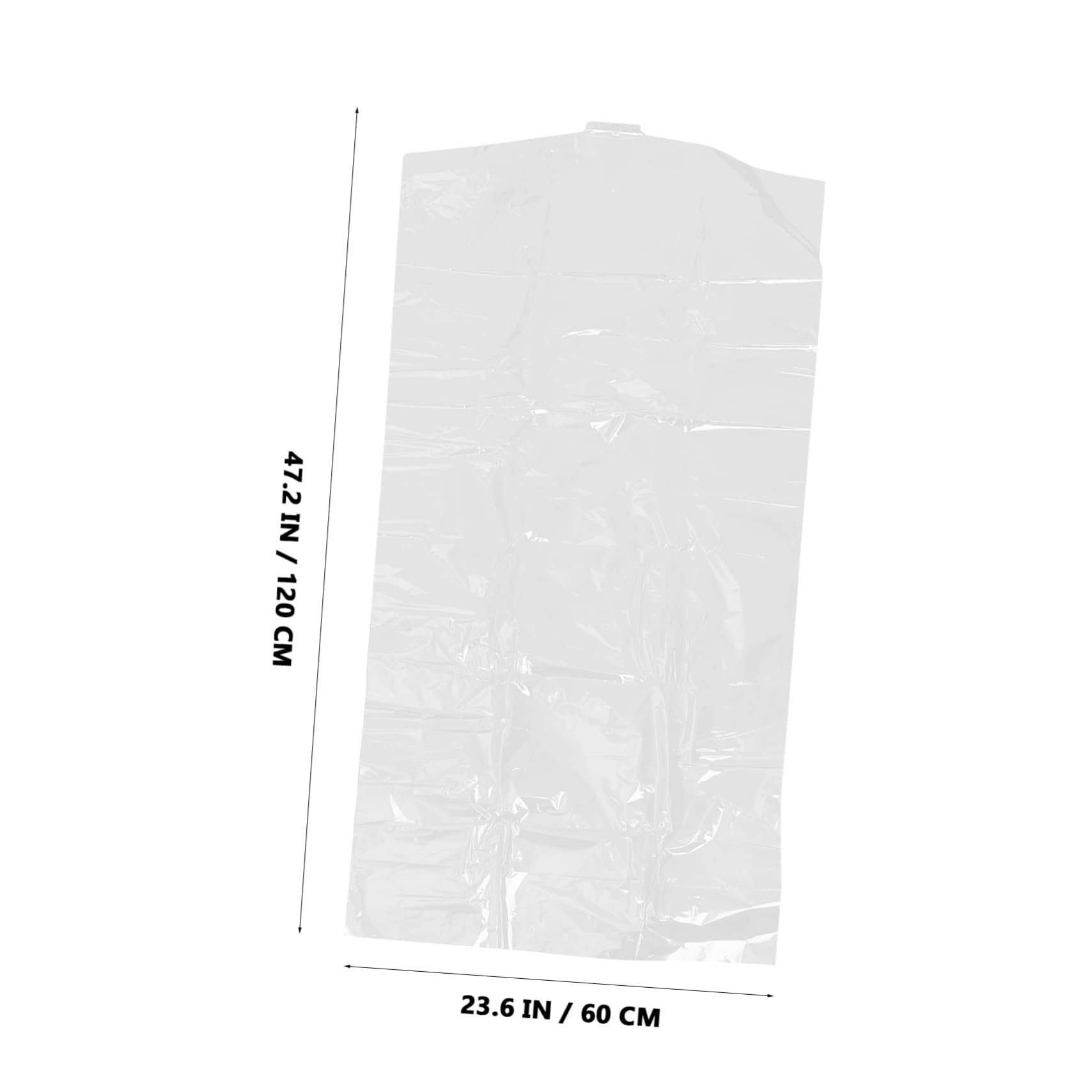 Gatuida 30piezas Funda Antipolvo Transparente para Guardar Trajes el Armario Protectoras Reutilizables para Abrigos y Ropa de Vestir para Colgar Casa