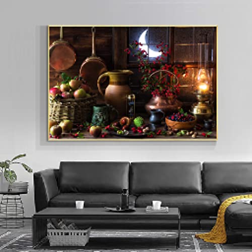 Impression sur toile retro fleur pour embellir un mur vide sans travaux fastidieux