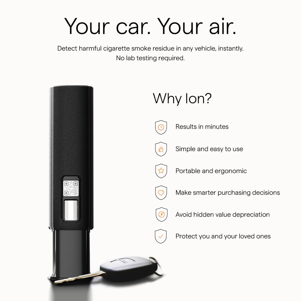 cigarette smoke detector strips for cars Automotive Smoke Machine Leak Detector,EVAP Smoke Machine Tester Ion battery Nicotine/Tobacco Test Kit - 10