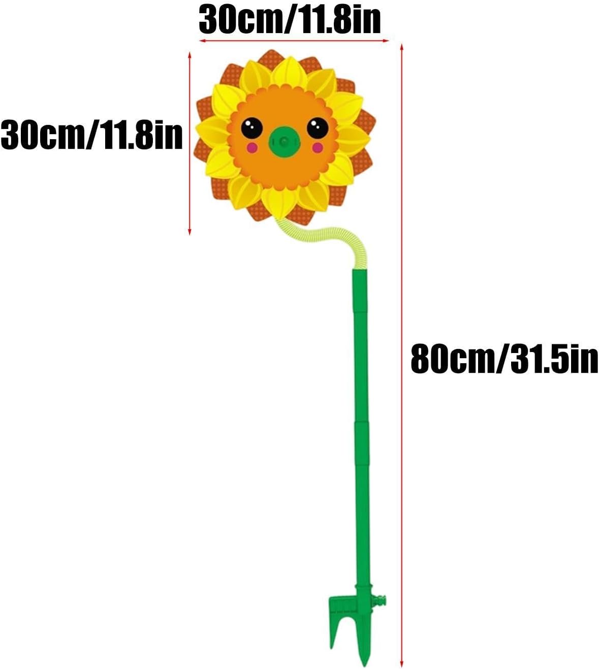 Sprinklers for Yard - Sunflower Yard Water Sprayer,Rotating Flower Sprinkler | for Party Irrigation Backyard Outdoor Lawn Camping Patio Greenhouse