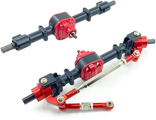 - Eje y trasero de coche, mando a distancia para MN D90 D91 D96 D99S MN90 MN96 MN99 MN99S 1/12 unidades de actualización de coche, color negro