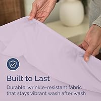 Vista 119 de King Fitted Bed Sheet - Bottom Single Fitted Sheet Only - Ultra-Soft Hotel Luxury Bedding w/ 8-16 Inch Deep Pockets - Breathable, Cooling & Wrinkle