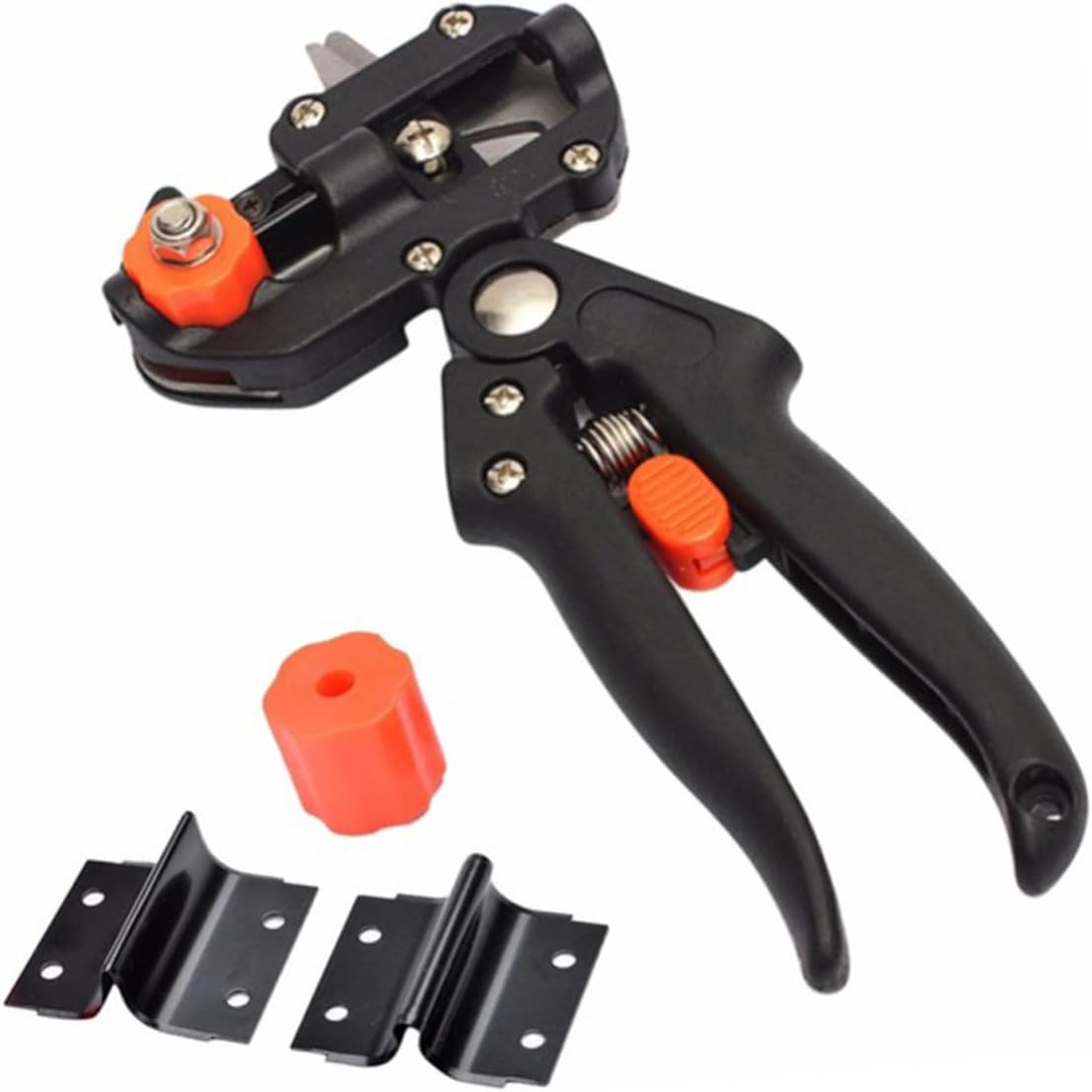 POPETPOP 3pcs Grafting Shears Pruner for Fruit Trees Multi-function Bud Cutter Replaceable Blades and Grafting Tape and Easy to Use Gardening Tool for Efficient Plant Care