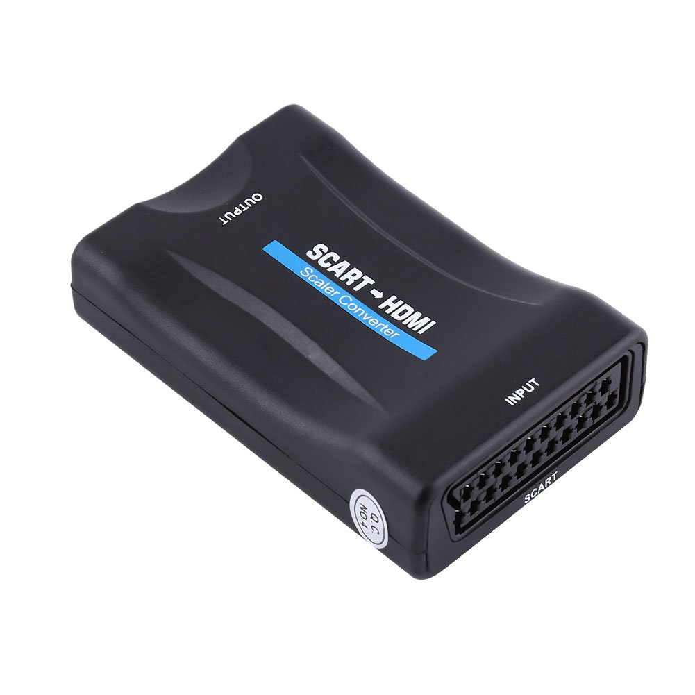 Amazon | Richer-R 720p / 1080p Scart to HDMIアダプタ USBケーブル 