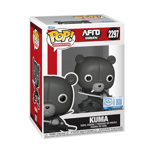 Funko Pop! Animation Afro Samurai Kuma Vinyl Figure, Exclusive Collectible with Authentication, #2297, 3.9 Inches