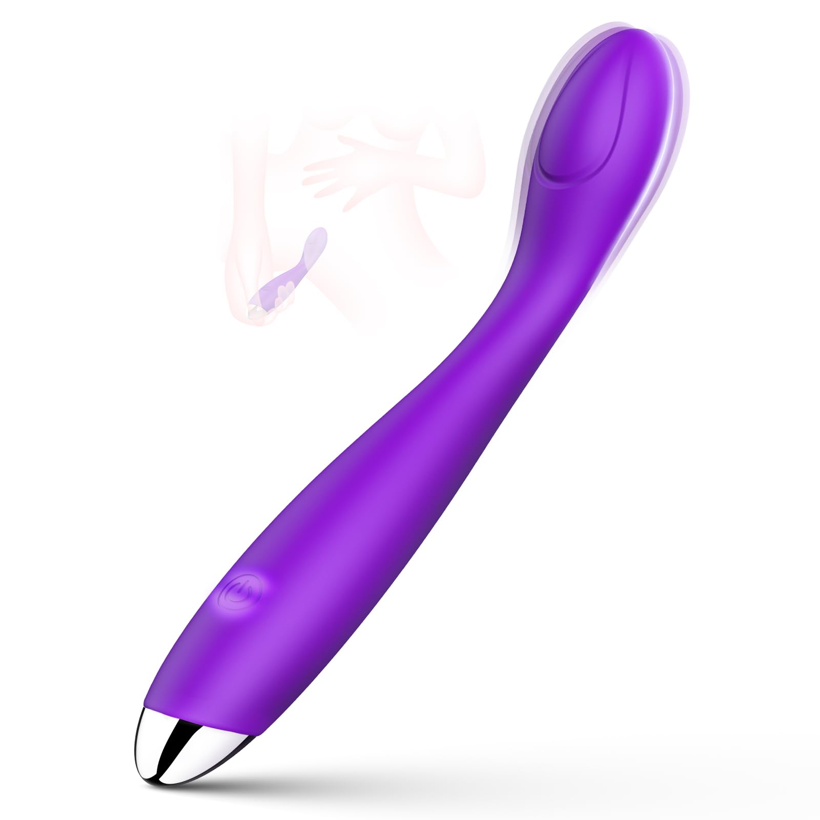 Vibrator Adult Sex Toys for Women Erncuuc Clitoral G Spot Vibrator with 10 Vibrating Modes IP68 Waterproof Rechargeable