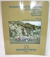 Geometries and Mechanisms of Thrusting, With Special Reference to the Appalachians (Special Paper (Geological Society of America)) 0813722225 Book Cover