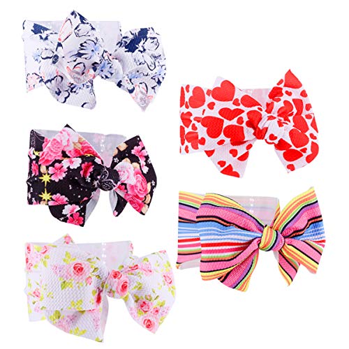 Newest Baby Headbands Girl Turban Knotted Bows Soft Silk Nylon Headwraps For Newborn Infant Toddlers Girl Kids (ZM113)