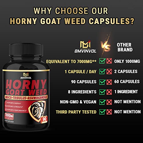 BMVINVOL-Horny-Goat-Weed-Capsules-7000mg-Herbal-Equivalent-Maca-Ginseng-Tribulus-Terrestris-Ashwagandha-Performance-and-Energy-Support-3-Months-Supply