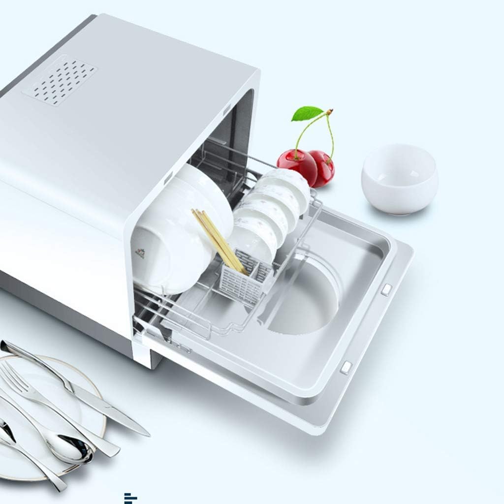 Automatic Countertop Dishwasher Portable Mini Dish Washer, Low Noise Level, 5 Intelligent Washing Modes, Desktop Fruit And Vegetable Washing Machine