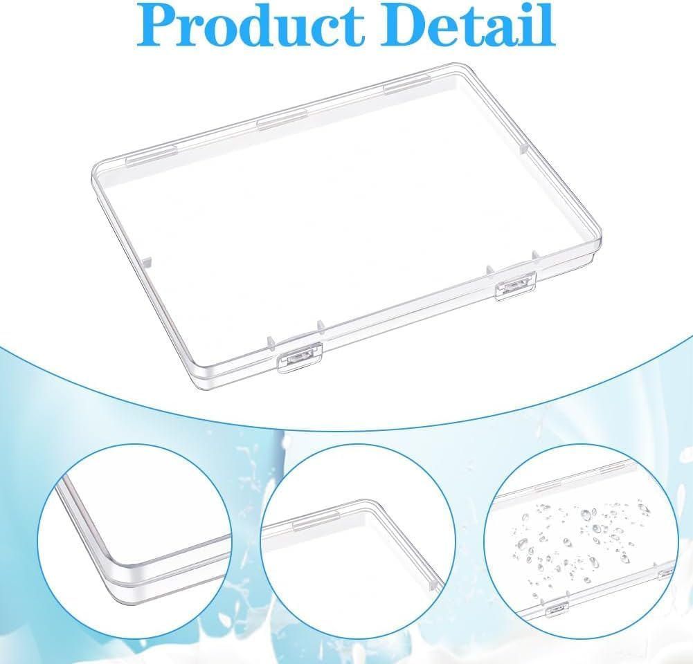 16 Pcs Clear Flat Breast Milk Freezer Storage Organizer, Space Saving Breastmilk Freezer Tray for Breastfeeding Bag Organization, Reusable Breastmilk Storage Containers, 7.48 x 5.11 x 0.67 in (16 Pcs)