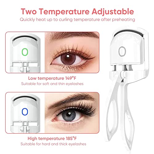 Bigodino per ciglia riscaldato, piegaciglia