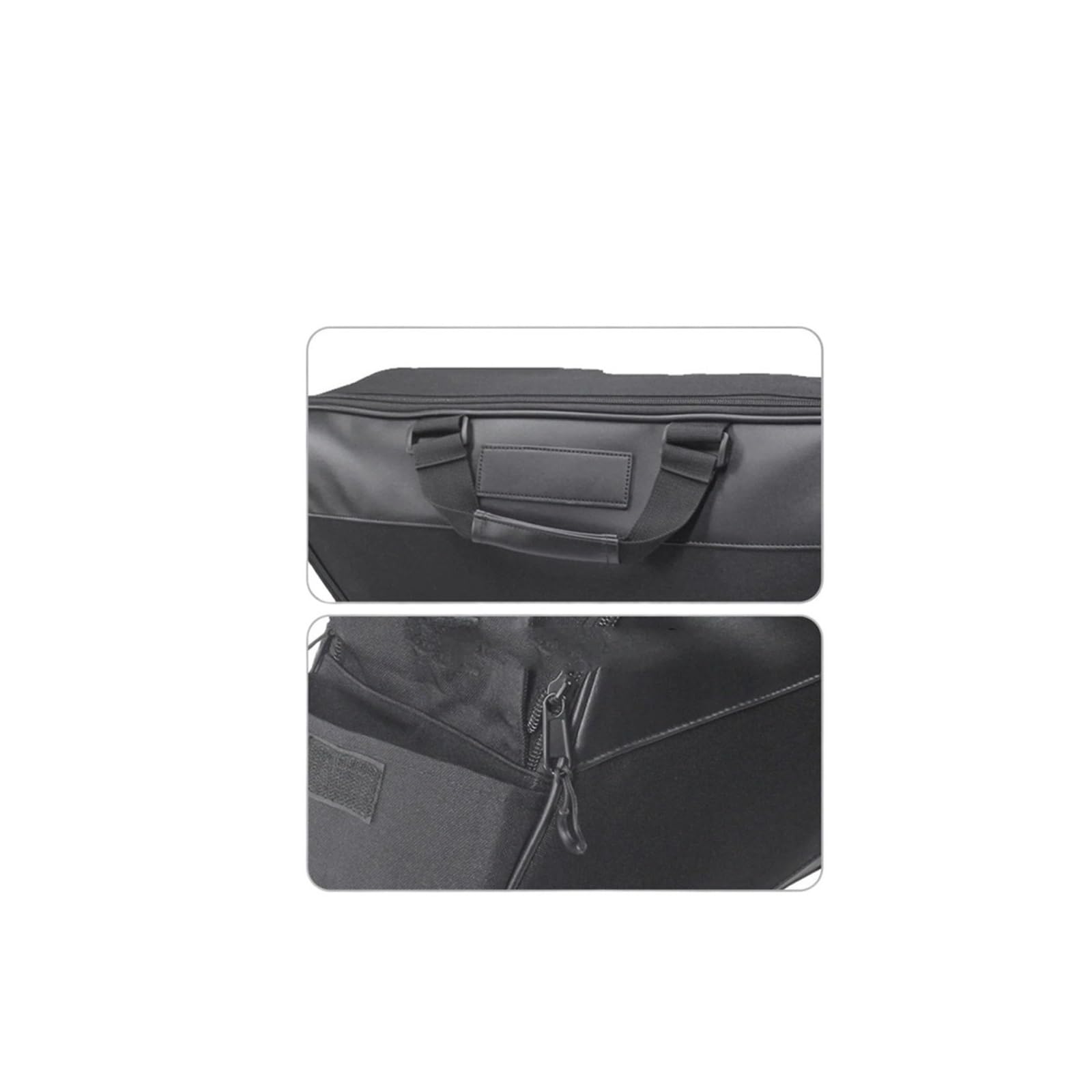 Per Ultra Per Street Per Electra For Road Borsa Sella Per Moto Nera Portabagagli Morbida Borse Da Sella Per Moto(1pc)