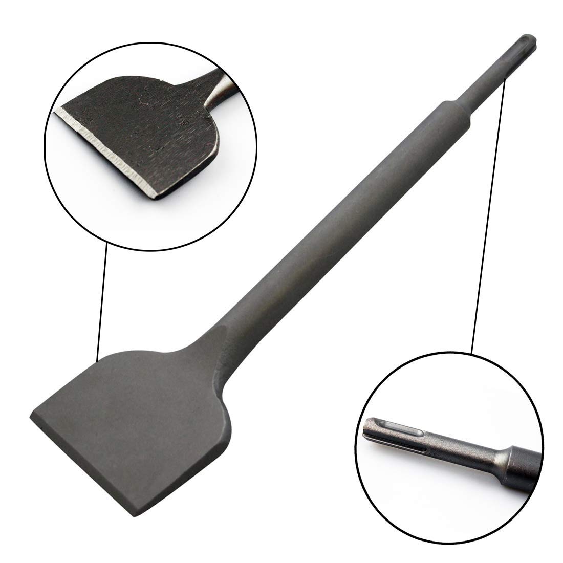 1-1/2 In. X 10 In. SDS-PLUS Self-Sharpening Tile Chisel - Foto 10