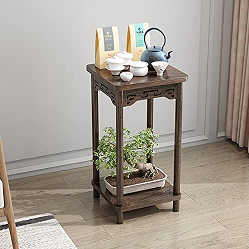 lekbakken voor plantenpotten Houten vaas basis plant display stand bloem plank chinese stijl indoor vloermaand houten… - Afbeelding 5