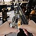 Semlos Butane Torch Lighter, Mini Blow Torch- 360° All-Direction Use, Adjustable Continuous Jet Flame, Torch Lighter with Bottle Opener for Home Cooking, Outdoor Camping & DIY Projects