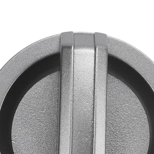 Bouton de commande de ventilateur UB9C 61 195 AC argenté durable - 6