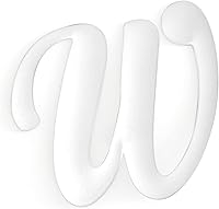 Vista 7 de 3PCS Letter Charms Compatible with Bogg Bags,2.75 in Large Size Bag Inserts Accessories Decorative Charm for Beach Bag (White, G)