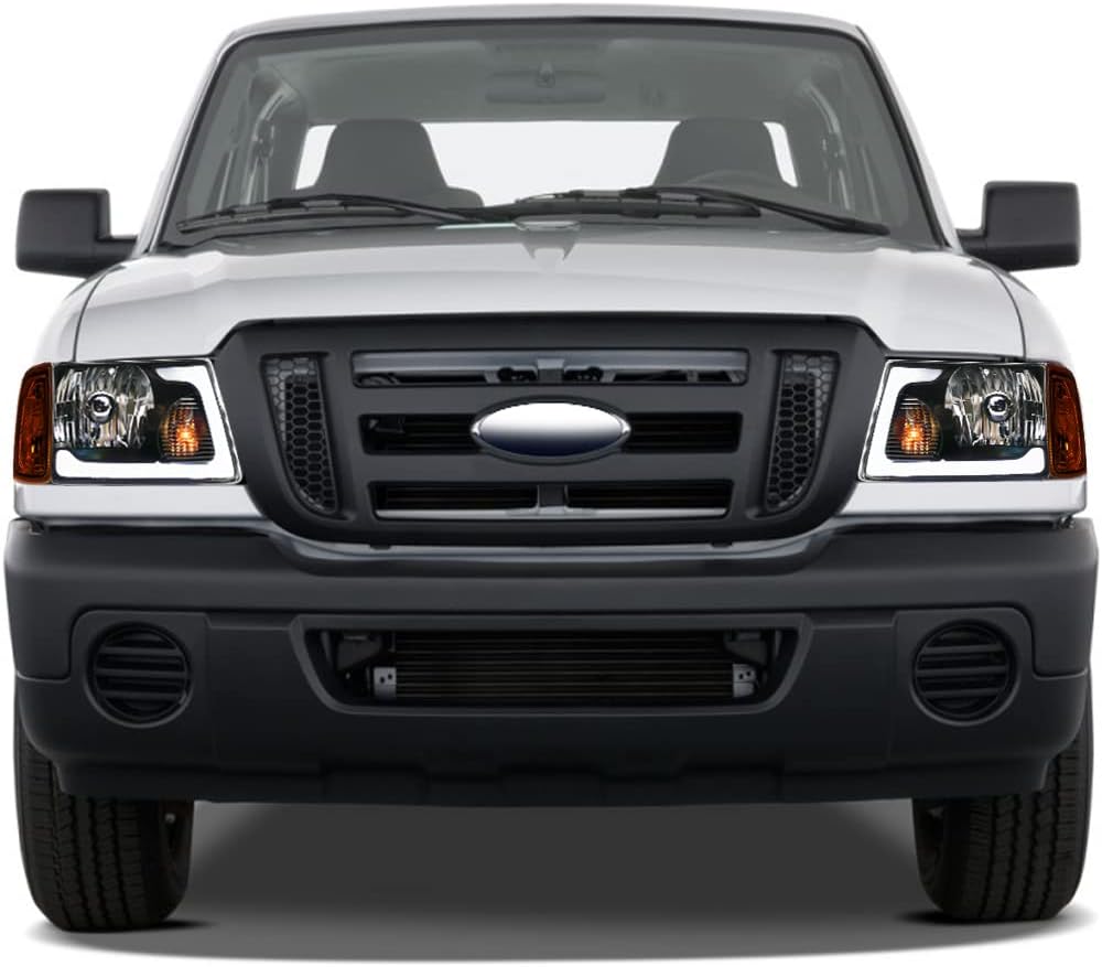 DRL – Barra de tubo LED negra con luces de esquina de señal reflector ...